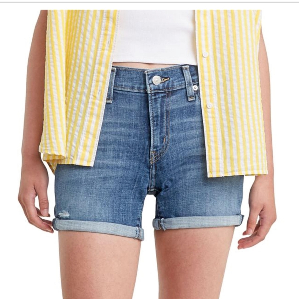 Levi Classic 910 Denim Shorts Junior